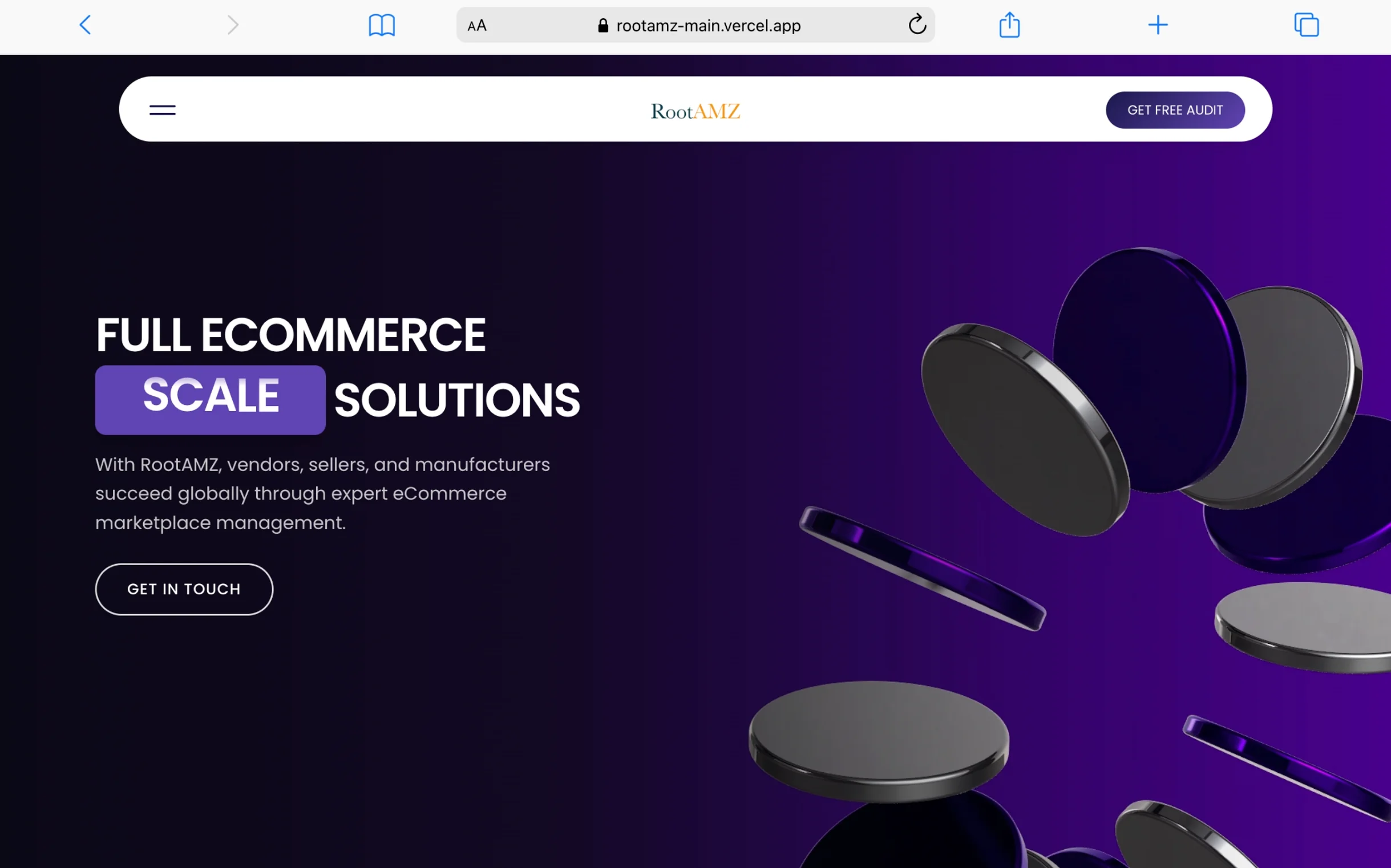 RootAMZ Web Portal